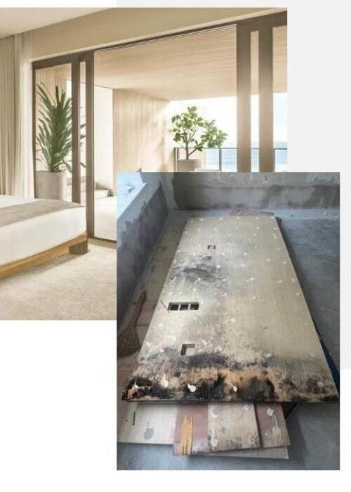 Wood-tone flexible panels