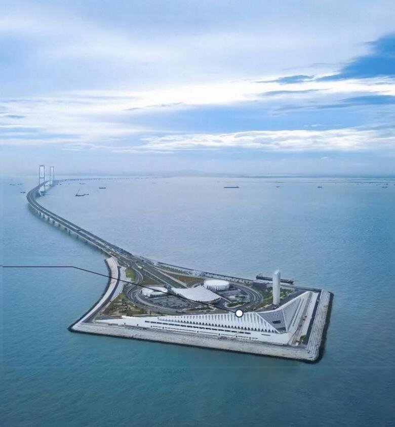 Shenzhen Channel Artificial Island